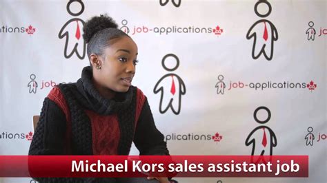 michael kors jobs indeed|michael kors sales assistant.